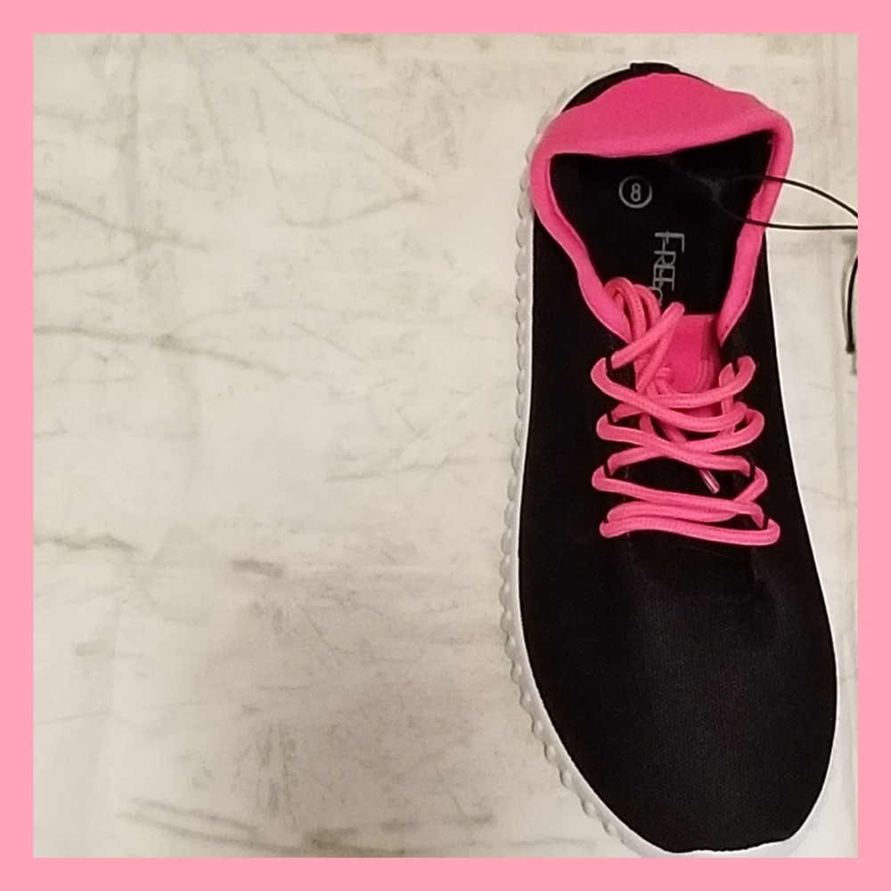 💞Neon Pink Sneaker💞 - Picture 6 of 7